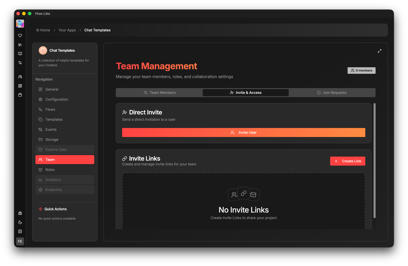Manage Team Members